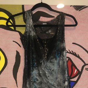 Jes Wade NYC women’s SZ S Hand made sequin top